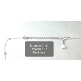 Pearl Steel Handmade Extender Chain for Necklaces Your Choice of Length