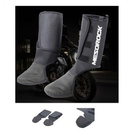Keyming Riding Fleece Windproof Thermal Ankle & Leg Warmers Black