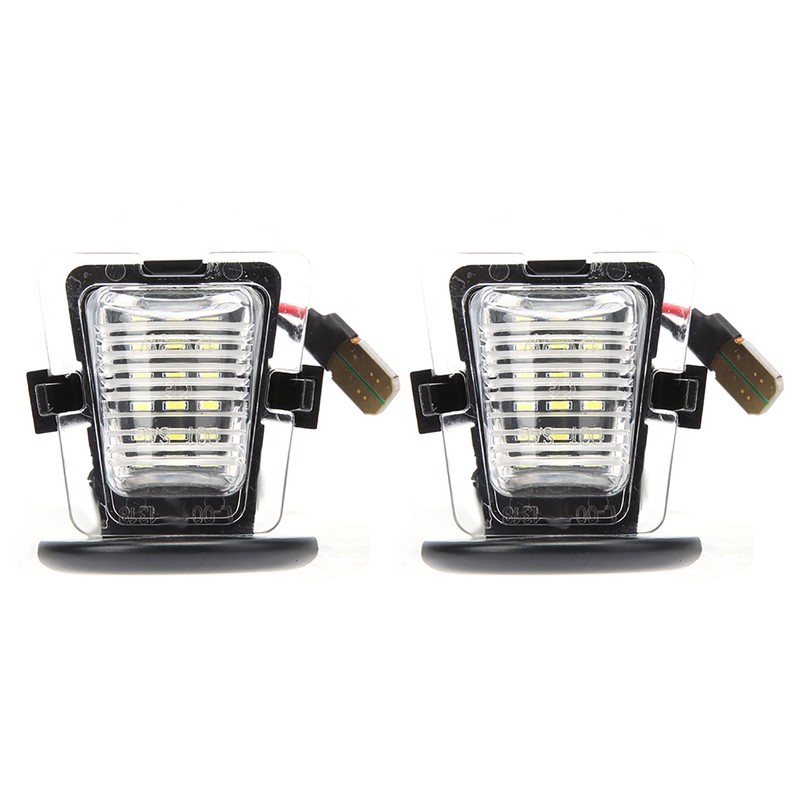 Pair of LED License Number Plate Lamp Light Fit for