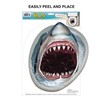 Shark Toilet Topper Peel 'N Place Party Accessory (1 count)