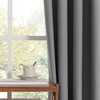 Tenger Home 100% Opaque Sliding Curtains, Blackout Curtain, Curtains with