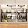 HAMON Sink Organiser, 2 Levels Expandable Under Sink Organiser, 53-88