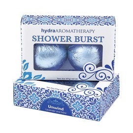 hydraAromatherapy Unwind Shower Burst Duo Pack