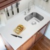 MONSINTA Bar Sink, 16" x 15" x 8" Undermount Kitchen