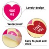 Heart Stickers Valentines Stickers 480 Pcs Valentines Conversation Hearts Stickers
