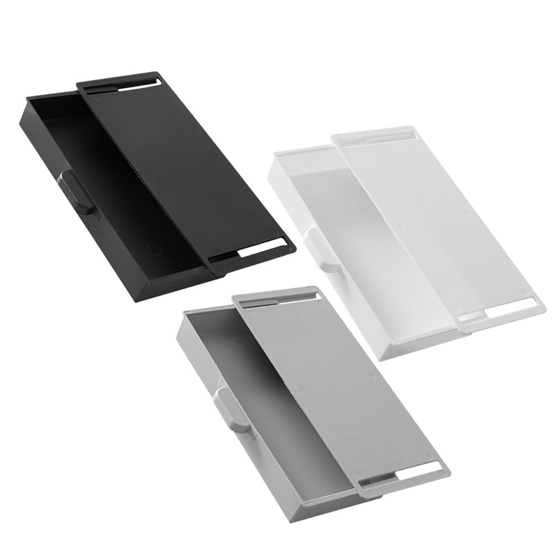 MAGICLULU 3pcs paste drawer Under Desk Out Drawer under table