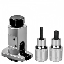 Hydraulic Shock Absorber Removal Tool, 5-11mm Universal Suspension Strut Spreader Tool, 3 Uspension Strut Spreader Tool,Claw Ball Head Suspension Separator for Car Repair Maintenance - Silver