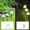 Solar Fairy Lights Outdoor LED Solar Light Mushroom String Light