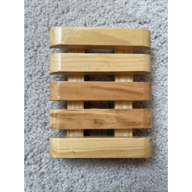 Unbranded wooden soap dish holder