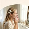 4 PCS Angel Wing Hair Clips with Rhinestones, No Bend