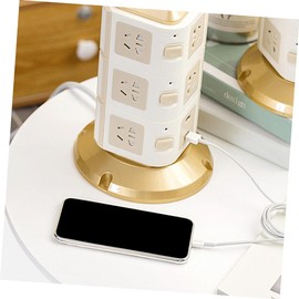 OSALADI USB Power Strip Tower with Layers Multiple USB Ports Overload Protection Compact Design for Home Office Cord High Temperature Resistant Durable Board