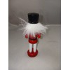 4.5 Inch Nutcracker Card Holder -- Red