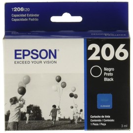 Epson Cartucho de Tinta Color Negro T206 para Impresora XP-2101