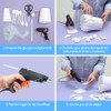 Mini Hot Glue Sticks, Clear Glue Gun Sticks for Metal,
