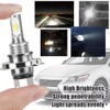 ROADSUN Upgraded 3570 CSP 6000K White LED Headlight Bulbs for