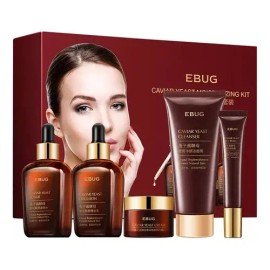 Kit Facial Skincare 5 Pzs Hidrata Y Rejuvenece La Piel                                                                                                