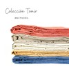 MOMOMUS Thin Bedspread, Bed Throw Versatile or Thin Throw for