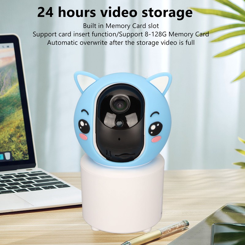 Pet Camera Intelligent 360 Degree Rotation Two Way Talk Night