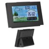 Weather Clock with Color Touch Screen Backlight Indoor Outdoor Thermometer