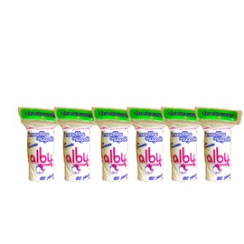 ALBY ALMOHADILLA FACIAL C/50PZS (PACK DE 6) 300 ALMOHADILLAS DE ALGODON ALBY PADS DESMAQUILLANTES DE ALGODON CUIDADO PERSONAL SPA ESTÉTICA LIMPIEZA FACIAL PADS DESMAQUILLANTES TOALLITAS DESMAQUILLANTES