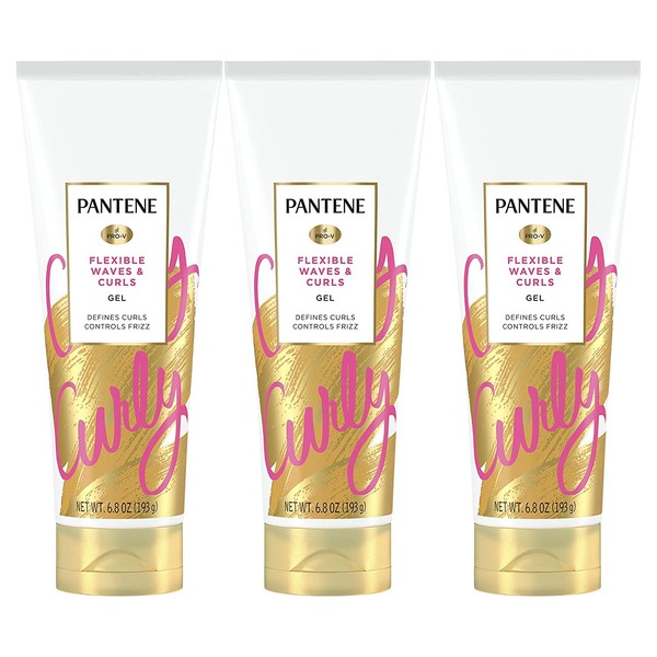 Pantene Curl Perfection Sculpting Gel 6.8 oz (Pack of 3)