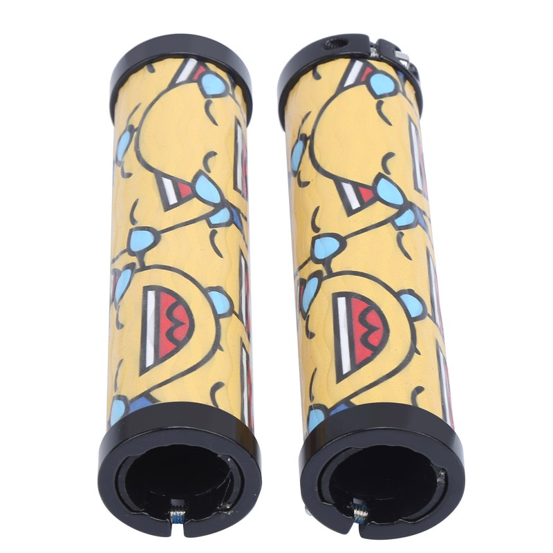 Handlebar Grips Fashionable Pattern Comfortable Cycling Equipment for Mountain BikesC