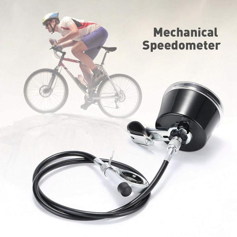 Milageto Waterproof Bike Speedometer Analog Mechanical Computers