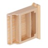 Dollhouse Cabinet Miniature Model Fine Workmanship Composite Wood Miniature Display