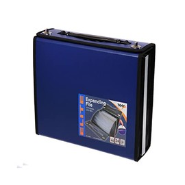 Tiger Elite Heavy Duty Expanding File A4 24 Pockets - Color: None
