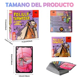 CHGZQDN Polillas Tramposas,Sequence Juegos de Mesa Familiares,La Polillas Tramposas Juego de Mesa, Apto para Juegos de Mesa Fiesta en Casa para 3-5 Jugadores, Polilla tramposa Divertido e Interactivo