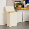 efluky Slim Laundry Basket with Lid, Narrow Laundry Hamper with