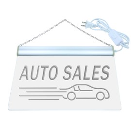 ADVPRO m060-b Auto Car Sales Neon Light Sign