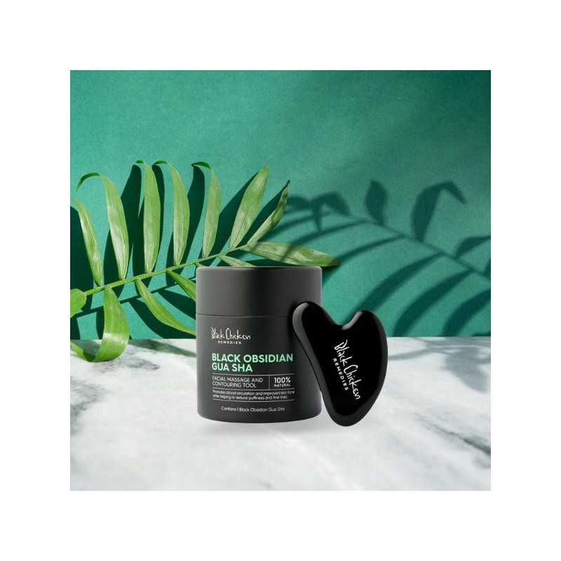 Black Obsidian Gua Sha, 1 Gua Sha