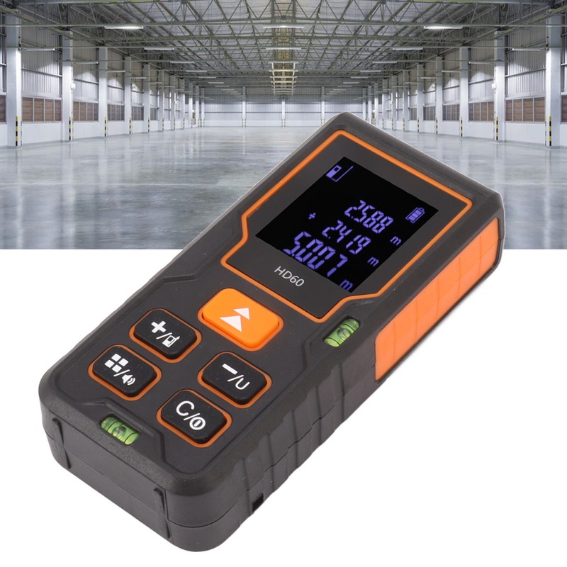 Laser Distance Meter High Accuracy Portable Handheld Rangefinder for Engineering