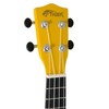 Tiger Soprano Ukulele for Beginners in Yellow