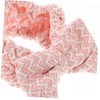 VICASKY Coral Fleece Bowknot Headband for Face Washing Soft Non-