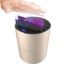 IGOKOTI Automatic Toothpick Holder, Sensitive Sensor, Restaurant, Kitchen, Hotel, Tabletop Supplies,(Champagne Gold)