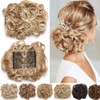 Short Combs Messy Curly Wavy Hair Extensions Bun Piece Up