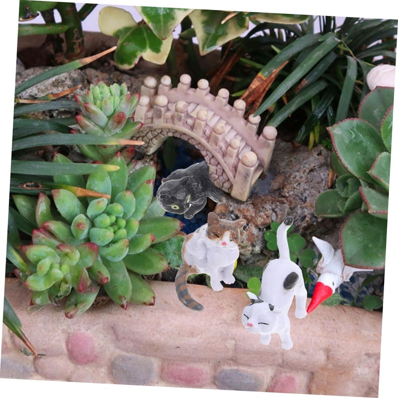 Alipis 10pcs Figurines Cute Landscape Decorations for Home Tabletop Fine