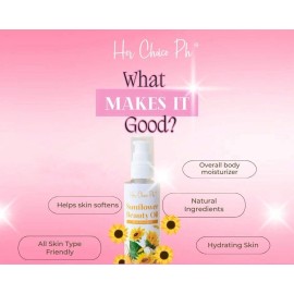 Her Choice PH Sunflower Beauty Oil With Kojic - 100ml