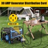 LAZMUMI 30 Amp to 110 Outdoor Generator Adapter Power Cord