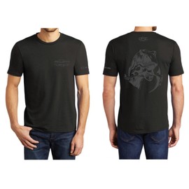 RAM TRX T-Rex Logo T-Shirt for Men | Premium 100% Cotton - Black (X-Large)
