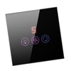 Tuya WiFi Intelligent Touched Screen Fan Light Switch Speed Adjustable