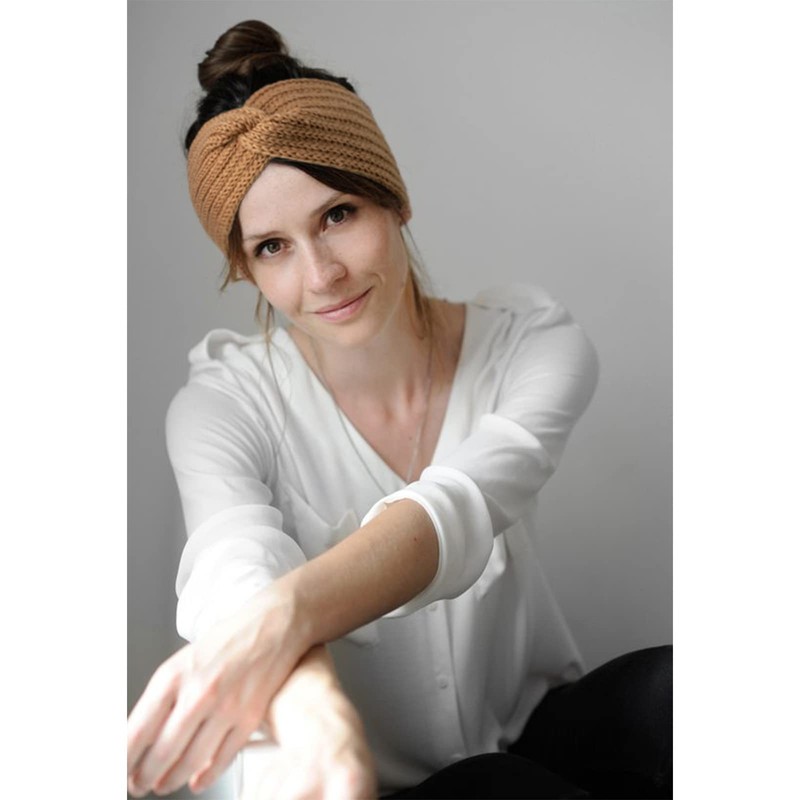 DRESHOW Diadema Mujer Invierno Diadema Cabeza Anchas Cabello Turbante Banda