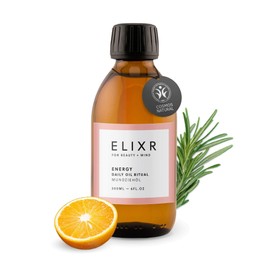 Elixr Energy I Ayurvedic Mouth Oil Cure from Organic Sesame Oil | with Essential Orange Oil | Certified Natural Cosmetics | 200 ml