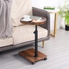 FRWXUIEO Adjustable C Table End Table, Side Table C Table