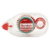 Scotch Double Sided Adhesive Roller.27 Inches x 26 Feet (6061)