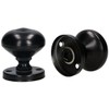 KOTARBAU® Black Rotating Door Knob. Ideal Equipment for Garage Side