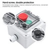 OELFFOW IP67 Outdoor Waterproof Box 2 Push Button (Letter) Emergency