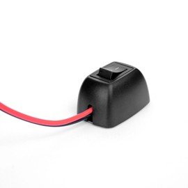 Ytian Car DIY Switch Paste Type Button Switch OFF/ON DC 12V/24V for Fog Light,DRL,LED Light Bar
